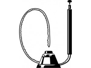 BERU ET350/450 teleskopinė antena