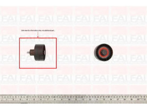 FAI AutoParts T9350 kreipiantysis skriemulys, paskirstymo diržas 
 Diržinė pavara -> Paskirstymo diržas/komplektas -> Laisvasis/kreipiamasis skriemulys
1095025, 1213852, XS7G-6M250-AA