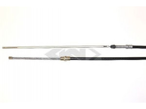 SPIDAN 41442 trosas, stovėjimo stabdys 
 Stabdžių sistema -> Valdymo svirtys/trosai
7701348403