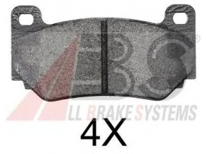 A.B.S. 37373 OE stabdžių trinkelių rinkinys, diskinis stabdys 
 Techninės priežiūros dalys -> Papildomas remontas
CP760010, SFP000170, SFP000310