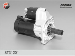FENOX ST31201 starteris 
 Elektros įranga -> Starterio sistema -> Starteris
M003T80571, M3T80571, 026911023