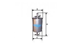 GOODWILL FG 701 kuro filtras
119113204500, 13 71 1 256 492, 23300-87402-LOC
