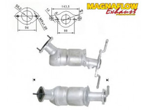 MAGNAFLOW 70003 katalizatoriaus keitiklis 
 Išmetimo sistema -> Katalizatoriaus keitiklis
46739666