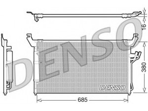 DENSO DCN46013 kondensatorius, oro kondicionierius 
 Oro kondicionavimas -> Kondensatorius
92100CG010
