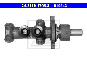 ATE 24.2119-1708.3 pagrindinis cilindras, stabdžiai 
 Stabdžių sistema -> Pagrindinis stabdžių cilindras
4601 F0, 4601 F0