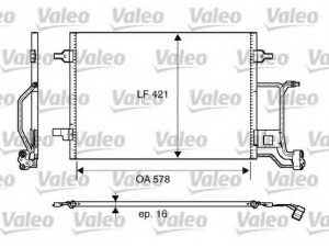 VALEO 817997 kondensatorius, oro kondicionierius 
 Oro kondicionavimas -> Kondensatorius
4B0260403S
