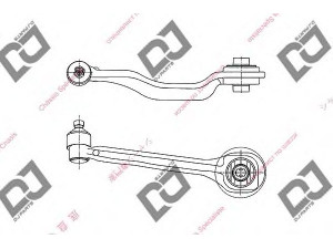 DJ PARTS DA1135 vikšro valdymo svirtis 
 Ašies montavimas/vairavimo mechanizmas/ratai -> Valdymo svirtis/pasukamosios svirties sujungimas -> Vairo trauklės (valdymo svirtis, išilginis balansyras, diago
2113301211, 2113301611, 2113303011