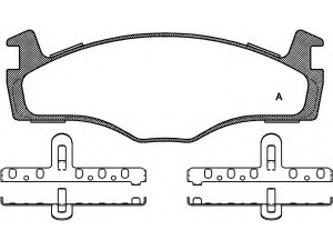 OPEN PARTS BPA0171.60 stabdžių trinkelių rinkinys, diskinis stabdys 
 Techninės priežiūros dalys -> Papildomas remontas
867698151, 867698151