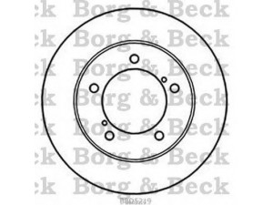 BORG & BECK BBD5219 stabdžių diskas 
 Dviratė transporto priemonės -> Stabdžių sistema -> Stabdžių diskai / priedai
55211-65D13-L00, 55211-65D13-PPS