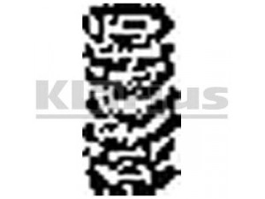 KLARIUS 430185 spyruoklė, išmetimo vamzdis
7705015228