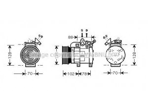 AVA QUALITY COOLING AUK169 kompresorius, oro kondicionierius 
 Oro kondicionavimas -> Kompresorius/dalys
AWR1458