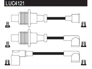 LUCAS ELECTRICAL LUC4121 uždegimo laido komplektas 
 Kibirkšties / kaitinamasis uždegimas -> Uždegimo laidai/jungtys
T435B