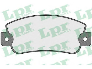LPR 05P021 stabdžių trinkelių rinkinys, diskinis stabdys 
 Techninės priežiūros dalys -> Papildomas remontas
0060749739, 0060749867, 0060778277