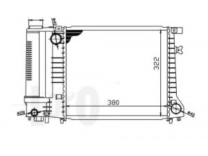 LORO 004-017-0010 radiatorius, variklio aušinimas 
 Aušinimo sistema -> Radiatorius/alyvos aušintuvas -> Radiatorius/dalys
17111719024, 1719024