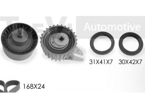 TREVI AUTOMOTIVE KD1232S1 paskirstymo diržo komplektas 
 Techninės priežiūros dalys -> Papildomas remontas