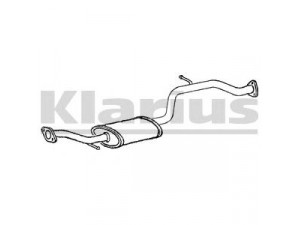 KLARIUS CL274E vidurinis duslintuvas 
 Išmetimo sistema -> Duslintuvas
MR464956