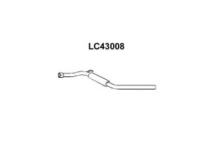 VENEPORTE LC43008 priekinis duslintuvas 
 Išmetimo sistema -> Duslintuvas
7573428