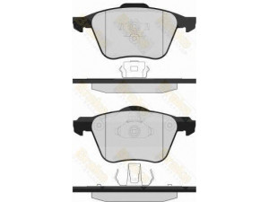 Brake ENGINEERING PA1583 stabdžių trinkelių rinkinys, diskinis stabdys 
 Techninės priežiūros dalys -> Papildomas remontas
274331, 30769125, 31262705