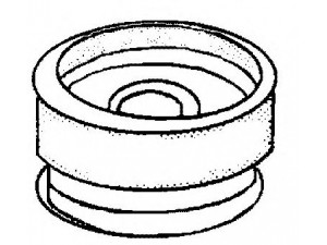 SACHS 802 041 pakabos statramsčio atraminis guolis
