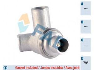 FAE 5300579 termostatas, aušinimo skystis 
 Aušinimo sistema -> Termostatas/tarpiklis -> Thermostat
4331733, 4334988, 4360904, 4440367