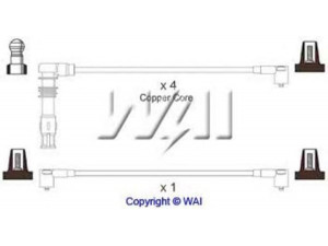 WAIglobal SL653 uždegimo laido komplektas