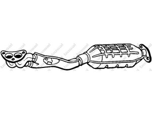 BOSAL 090-064 katalizatoriaus keitiklis 
 Išmetimo sistema -> Katalizatoriaus keitiklis
BP6K-20-50XD