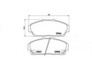 BREMBO P 28 048 stabdžių trinkelių rinkinys, diskinis stabdys 
 Techninės priežiūros dalys -> Papildomas remontas
45022ST7000, 45022ST7010, 45022ST7020