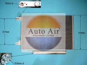 AUTO AIR GLOUCESTER 16-9926 kondensatorius, oro kondicionierius 
 Oro kondicionavimas -> Kondensatorius
1695000054, 1695000654