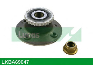 LUCAS ENGINE DRIVE LKBA69047 rato guolio komplektas 
 Ašies montavimas/vairavimo mechanizmas/ratai -> Rato stebulė/montavimas -> Rato guolis
77 01 205 499