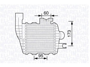 MAGNETI MARELLI 351319203470 tarpinis suslėgto oro aušintuvas, kompresorius 
 Variklis -> Oro tiekimas -> Įkrovos agregatas (turbo/superįkrova) -> Tarpinis suslėgto oro aušintuvas
2827127250, 2827127251