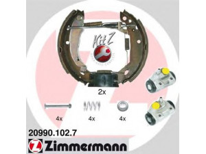ZIMMERMANN 20990.102.7 stabdžių trinkelių komplektas 
 Techninės priežiūros dalys -> Papildomas remontas
7701 205 315, 7701 205 462