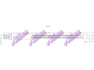 Brovex-Nelson H1755 stabdžių žarnelė 
 Stabdžių sistema -> Stabdžių žarnelės
562318, 90090964, 90090964