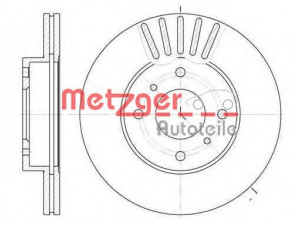 METZGER 6179.10 stabdžių diskas 
 Stabdžių sistema -> Diskinis stabdys -> Stabdžių diskas
40206-71E01, 40206-71E02, 40206-71E05