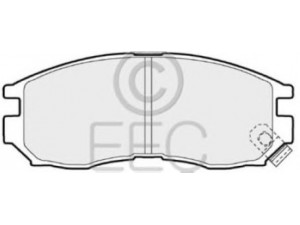 EEC BRP0914 stabdžių trinkelių rinkinys, diskinis stabdys 
 Techninės priežiūros dalys -> Papildomas remontas
MB699266, MR129592, MR389533, 58101M2A01