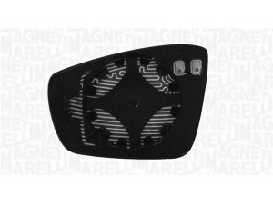 MAGNETI MARELLI 182209008700 veidrodėlio stiklas, išorinis veidrodėlis 
 Kėbulas -> Keleivių kabina -> Veidrodėlis
6R0 857 521