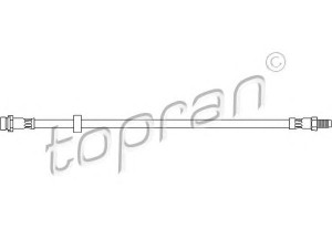 TOPRAN 304 153 stabdžių žarnelė 
 Stabdžių sistema -> Stabdžių žarnelės
2T142282BB, 2T142282BC, 4 370 933