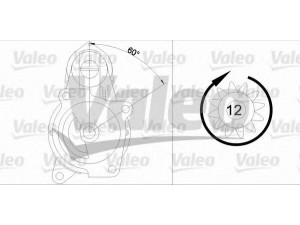 VALEO 455704 starteris
5001822955, 5010217010