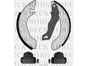 BORG & BECK BBS1044K stabdžių trinkelių komplektas 
 Techninės priežiūros dalys -> Papildomas remontas
