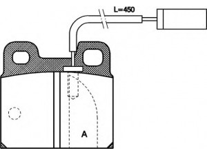 OPEN PARTS BPA0005.11 stabdžių trinkelių rinkinys, diskinis stabdys 
 Techninės priežiūros dalys -> Papildomas remontas
60760092, 60760094