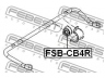 FEBEST FSB-CB4R skersinio stabilizatoriaus įvorių komplektas
1345913