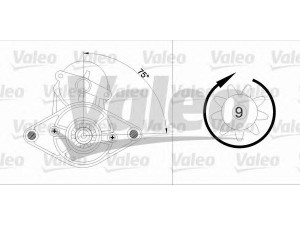 VALEO 455923 starteris 
 Elektros įranga -> Starterio sistema -> Starteris
28100-10040, 2810010040