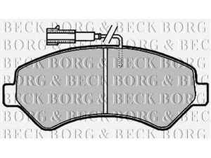 BORG & BECK BBP2020 stabdžių trinkelių rinkinys, diskinis stabdys 
 Techninės priežiūros dalys -> Papildomas remontas
424373, 424374, 424375, 424376