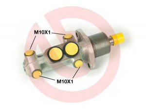 BREMBO M 50 011 pagrindinis cilindras, stabdžiai 
 Stabdžių sistema -> Pagrindinis stabdžių cilindras
0004305801, 0004315801, A0004305801