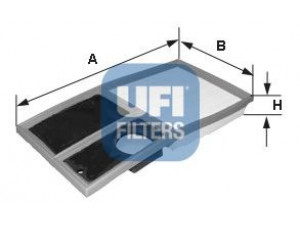 UFI 30.342.00 oro filtras 
 Techninės priežiūros dalys -> Techninės priežiūros intervalai
036129620H, 036129620J