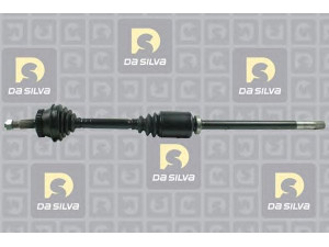 DA SILVA JC4513A kardaninis velenas 
 Ratų pavara -> Kardaninis velenas
7700 105 447, 7700 114 056, 7700105447