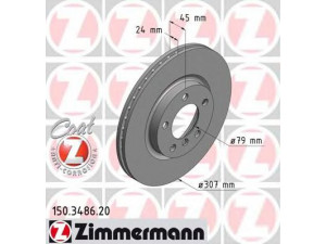ZIMMERMANN 150.3486.20 stabdžių diskas 
 Dviratė transporto priemonės -> Stabdžių sistema -> Stabdžių diskai / priedai
3411 9 804 829, 3411 9 811 538