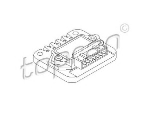 TOPRAN 102 925 uždegimo jungiklis 
 Kibirkšties / kaitinamasis uždegimas -> Uždegimo modulis/valdymo blokas
191 905 351A, 191 905 351B, 191 905 351C