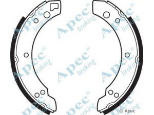 APEC braking SHU210 stabdžių trinkelė 
 Stabdžių sistema -> Būgninis stabdys -> Stabdžių įdėklas/ trinkelė