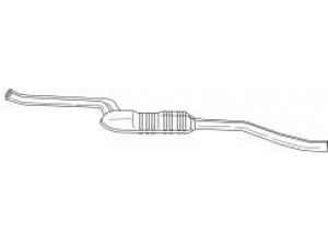 AKS DASIS SG15441 vidurinis duslintuvas