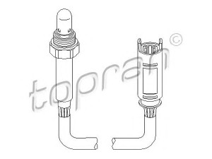 TOPRAN 501 282 lambda jutiklis 
 Išmetimo sistema -> Jutiklis/zondas
1 433 940, 1178 1 433 940